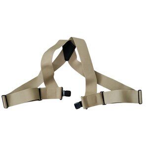Duluth Trading Company Brown Clip On Suspenders Work‎ Workwear 2” Width